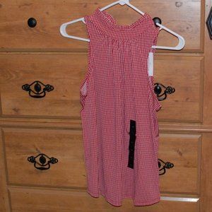 Banana Republic XS Red Sleeveless Blouse